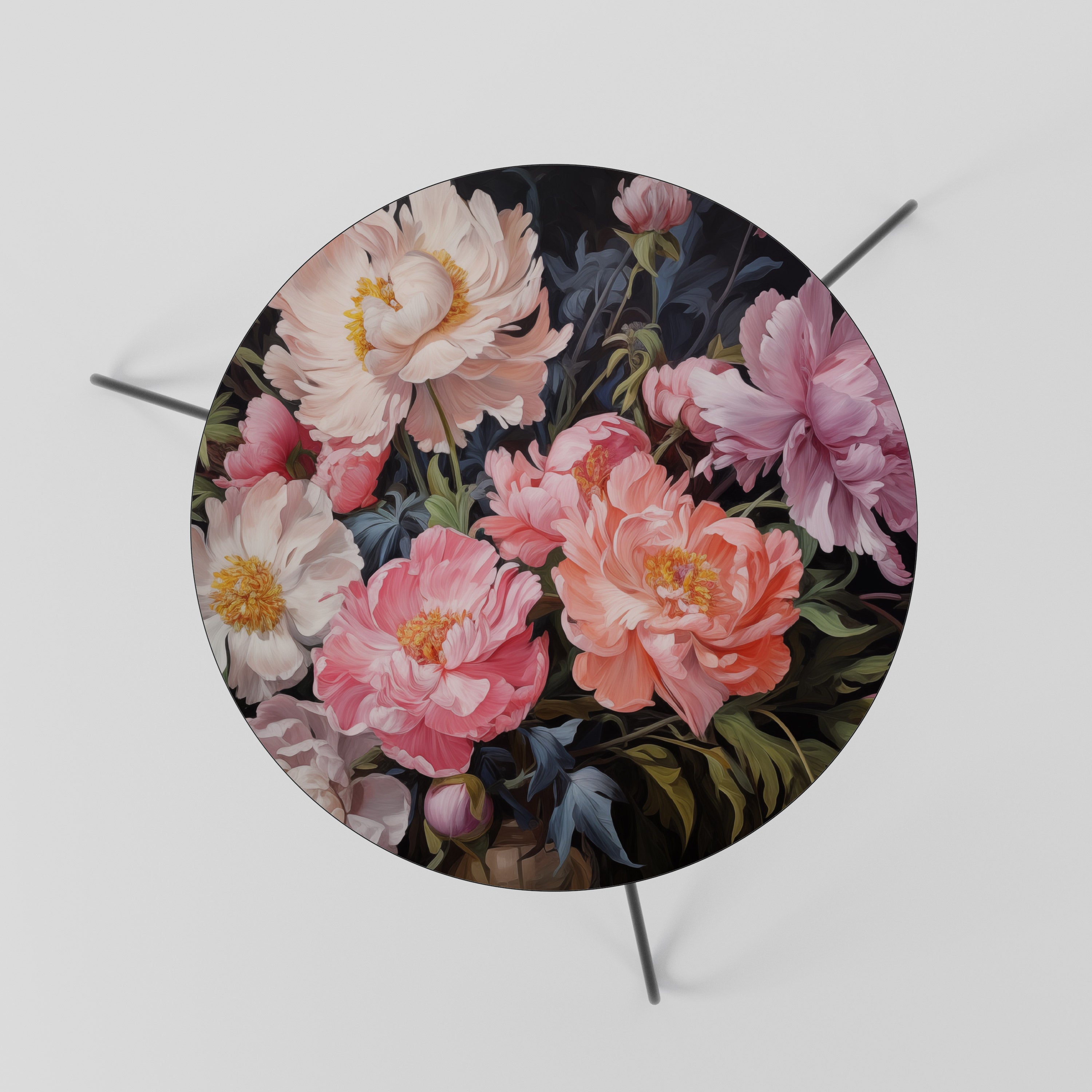 PEONIES BLOSSOM Couchtisch 60