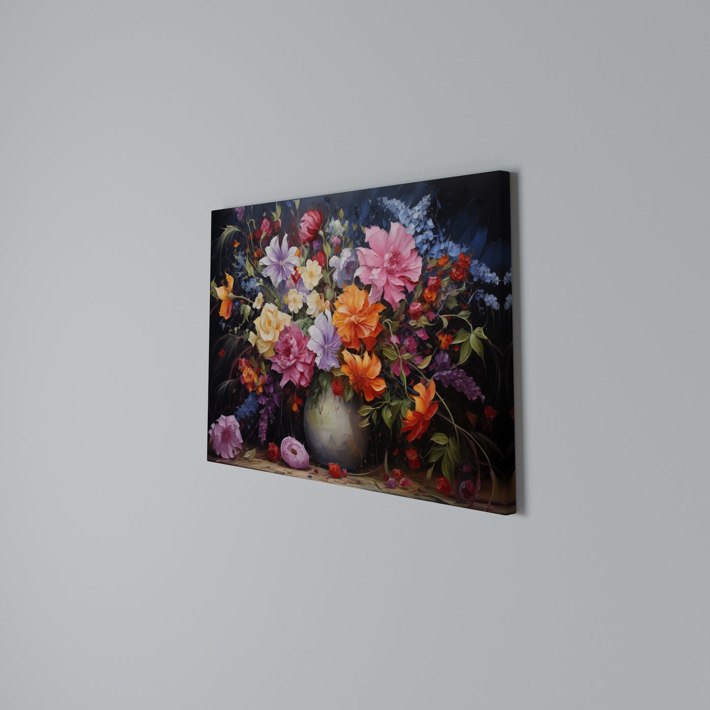 EUPHORIC BOUQUET Horizontal Canvas Print
