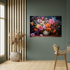 EUPHORIC BOUQUET Selbstklebendes Horizontal-Poster