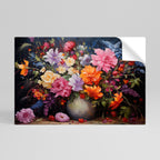 EUPHORIC BOUQUET Selbstklebendes Horizontal-Poster