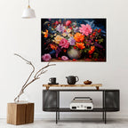 EUPHORIC BOUQUET Selbstklebendes Horizontal-Poster