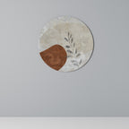 SINGLE SPRIG Runde Wanddekoration Ø 69 cm