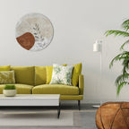 SINGLE SPRIG Runde Wanddekoration Ø 69 cm