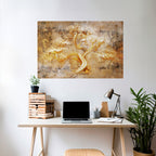 TREE OF WHISPERS Selbstklebendes Horizontal-Poster