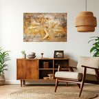 TREE OF WHISPERS Selbstklebendes Horizontal-Poster