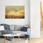 AMBER DREAMSCAPE Selbstklebendes Horizontal-Poster