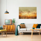 AMBER DREAMSCAPE Selbstklebendes Horizontal-Poster