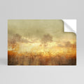AMBER DREAMSCAPE Selbstklebendes Horizontal-Poster