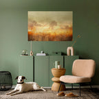 AMBER DREAMSCAPE Selbstklebendes Horizontal-Poster