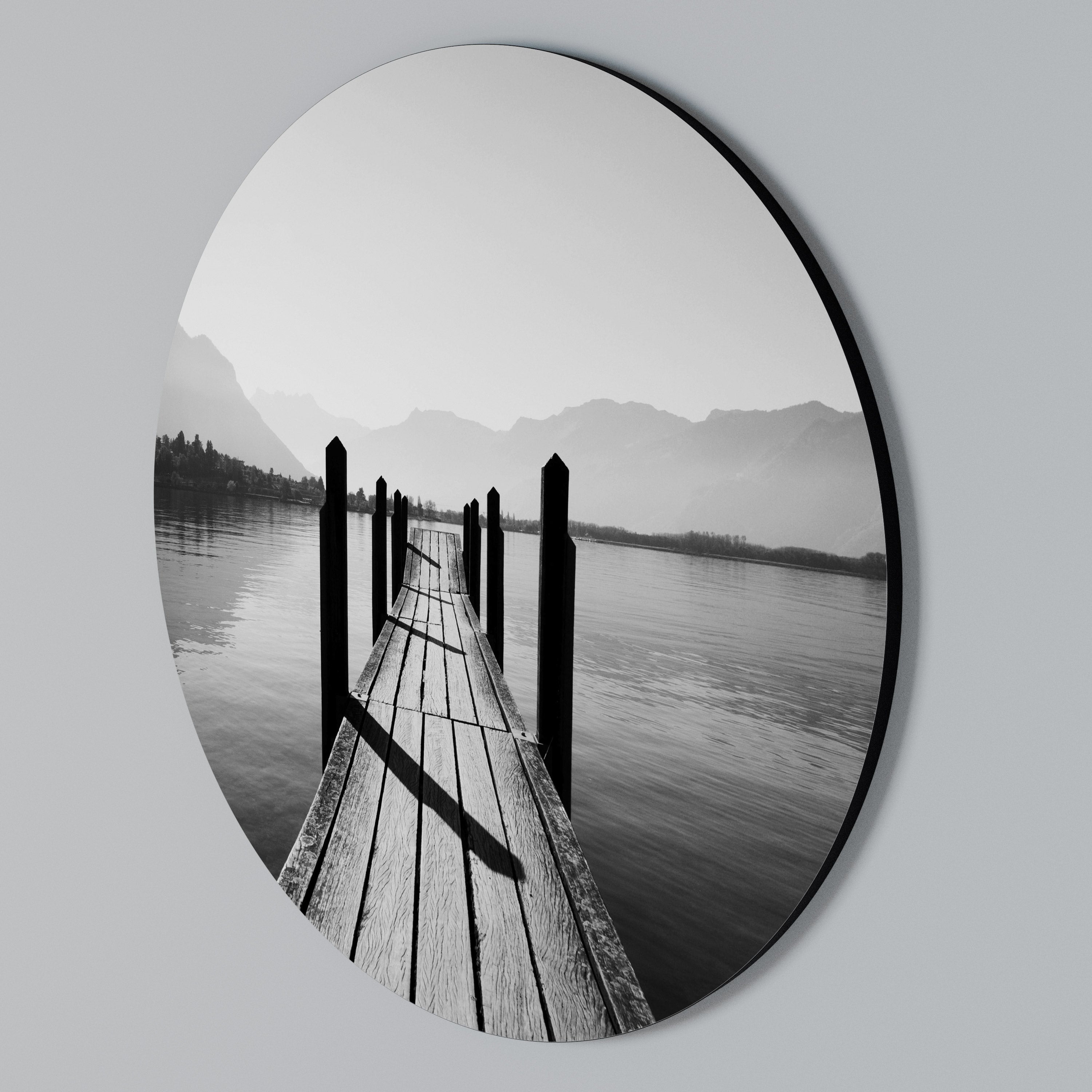 WALK INTO THE DEEP Rundes Wandbild