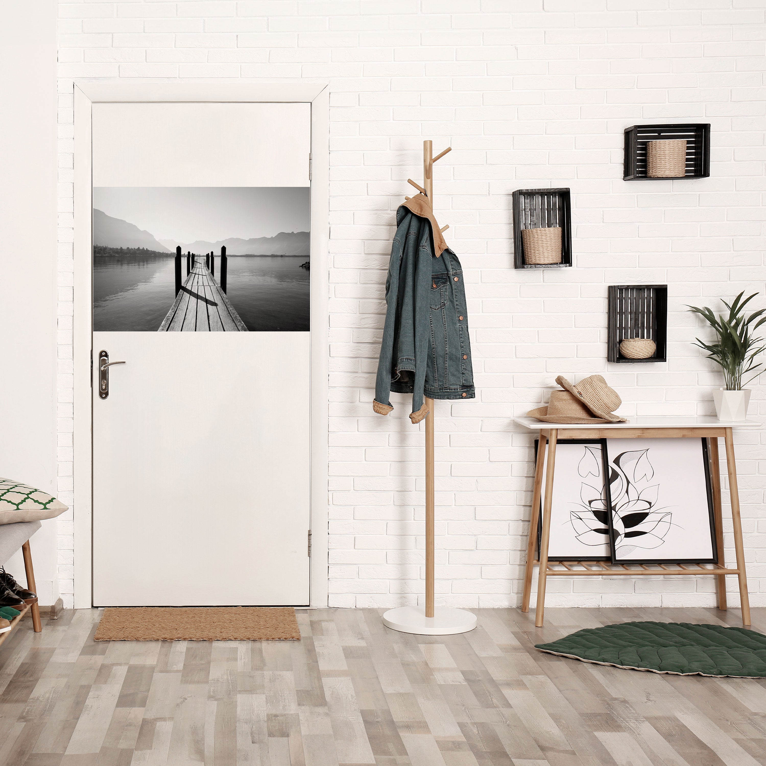 WALK INTO THE DEEP Peel and Stick Horizontal Poster