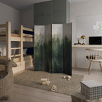 MISTY FOREST 4-Panel Room Divider
