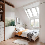 MISTY FOREST Selbstklebendes Horizontal-Poster