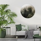 MISTY HIGHLANDS Runde Wanddekoration Ø 69 cm