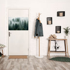 FOGGY CREST Selbstklebendes Horizontal-Poster