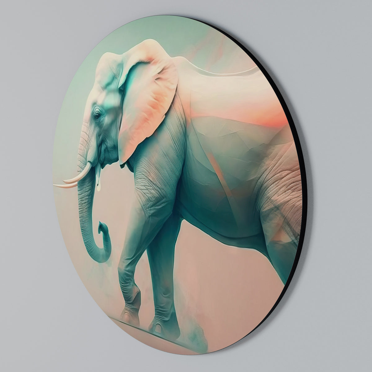 HOLO GIANT Rundes Wandbild