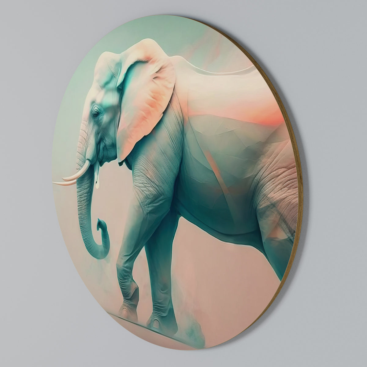 HOLO GIANT Rundes Wandbild
