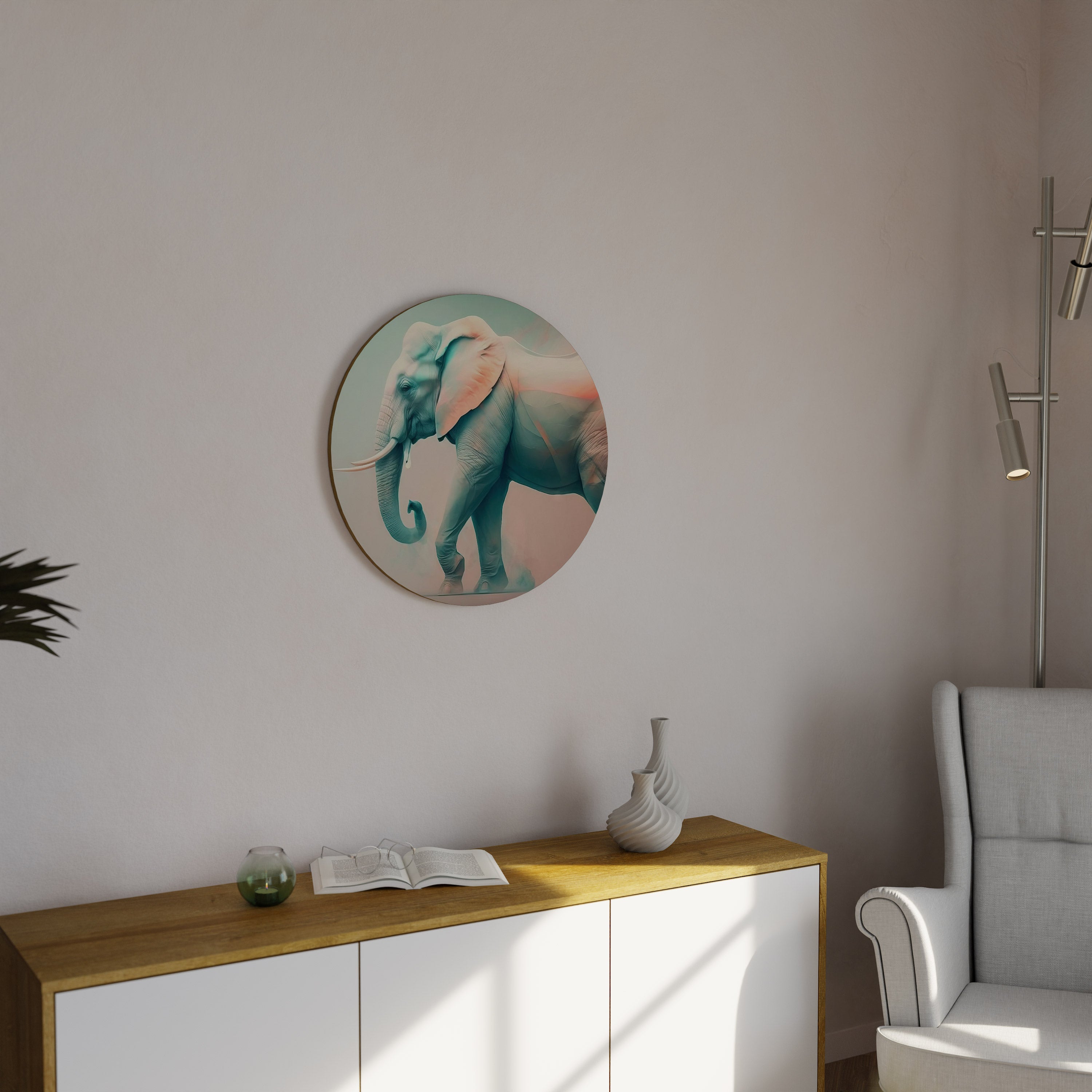 HOLO GIANT Runde Wandkunst