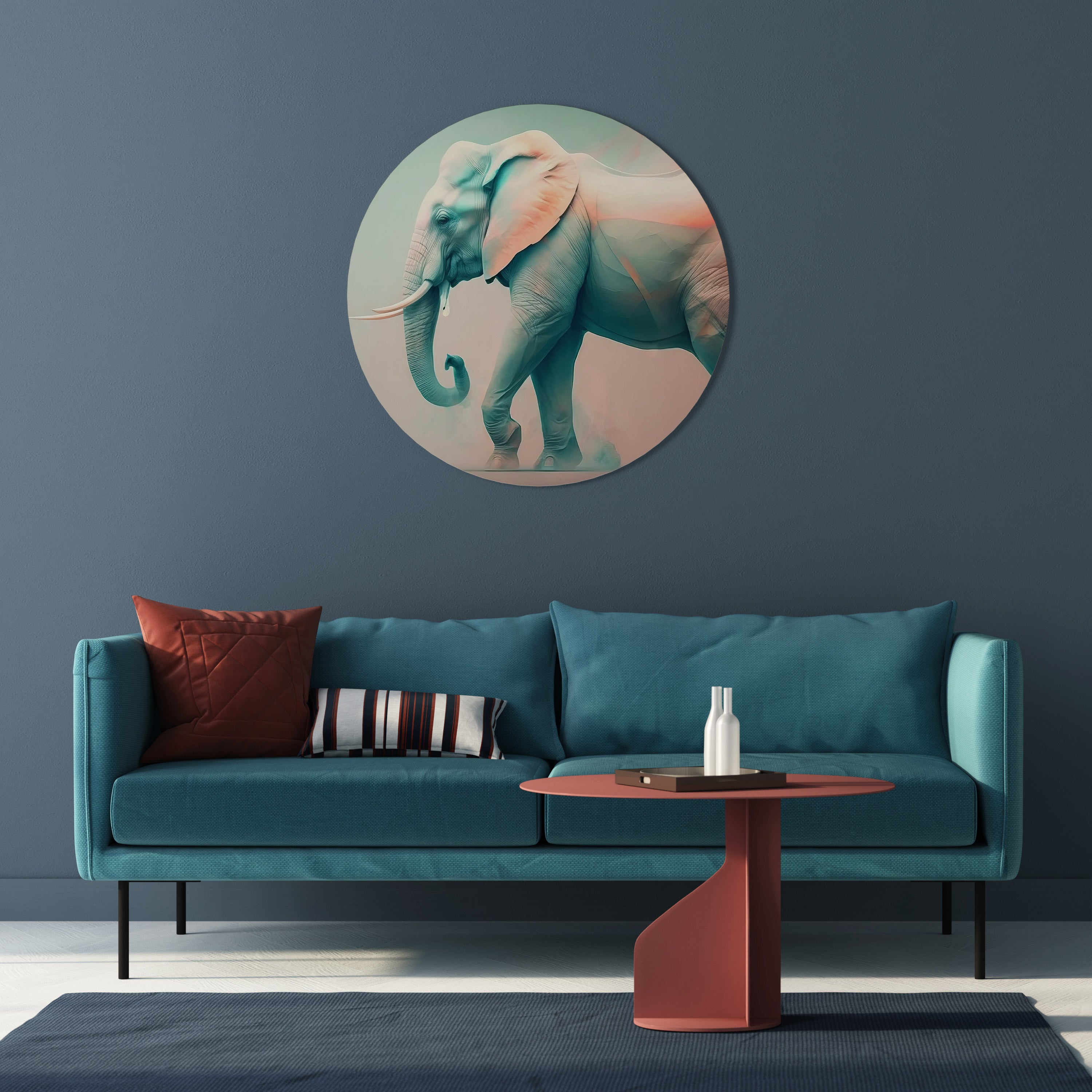 HOLO GIANT Runde Wandkunst