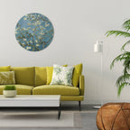 ALMOND BLOSSOM Runde Wanddekoration Ø 69 cm