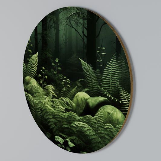 FOREST OF DREAMS Rundes Wandbild