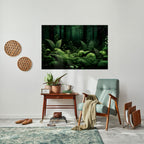 FOREST OF DREAMS Selbstklebendes Horizontal-Poster