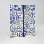 SAPHIRE TESSERA Dekorativer Paravent - 4-teilig