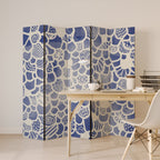 SAPHIRE TESSERA Dekorativer Paravent - 5-teilig