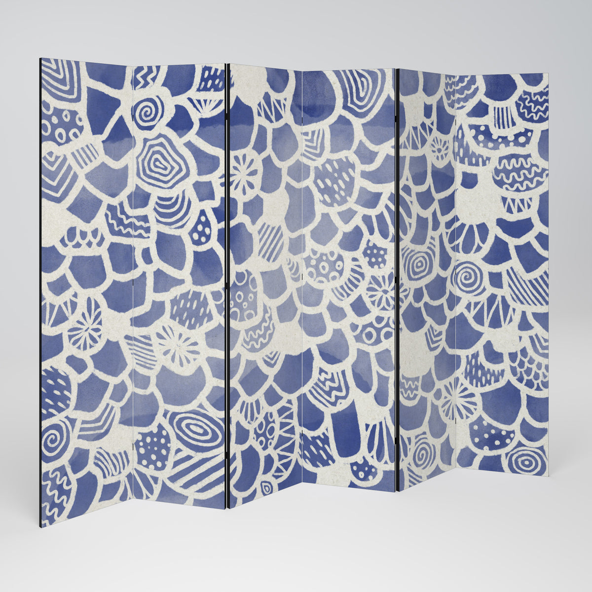 SAPHIRE TESSERA 6-teiliger Paravent