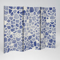 SAPHIRE TESSERA Dekorativer Paravent - 6-teilig