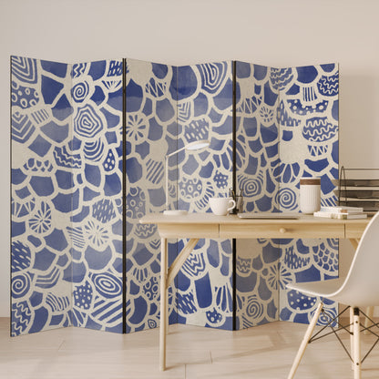 SAPHIRE TESSERA 6-teiliger Paravent