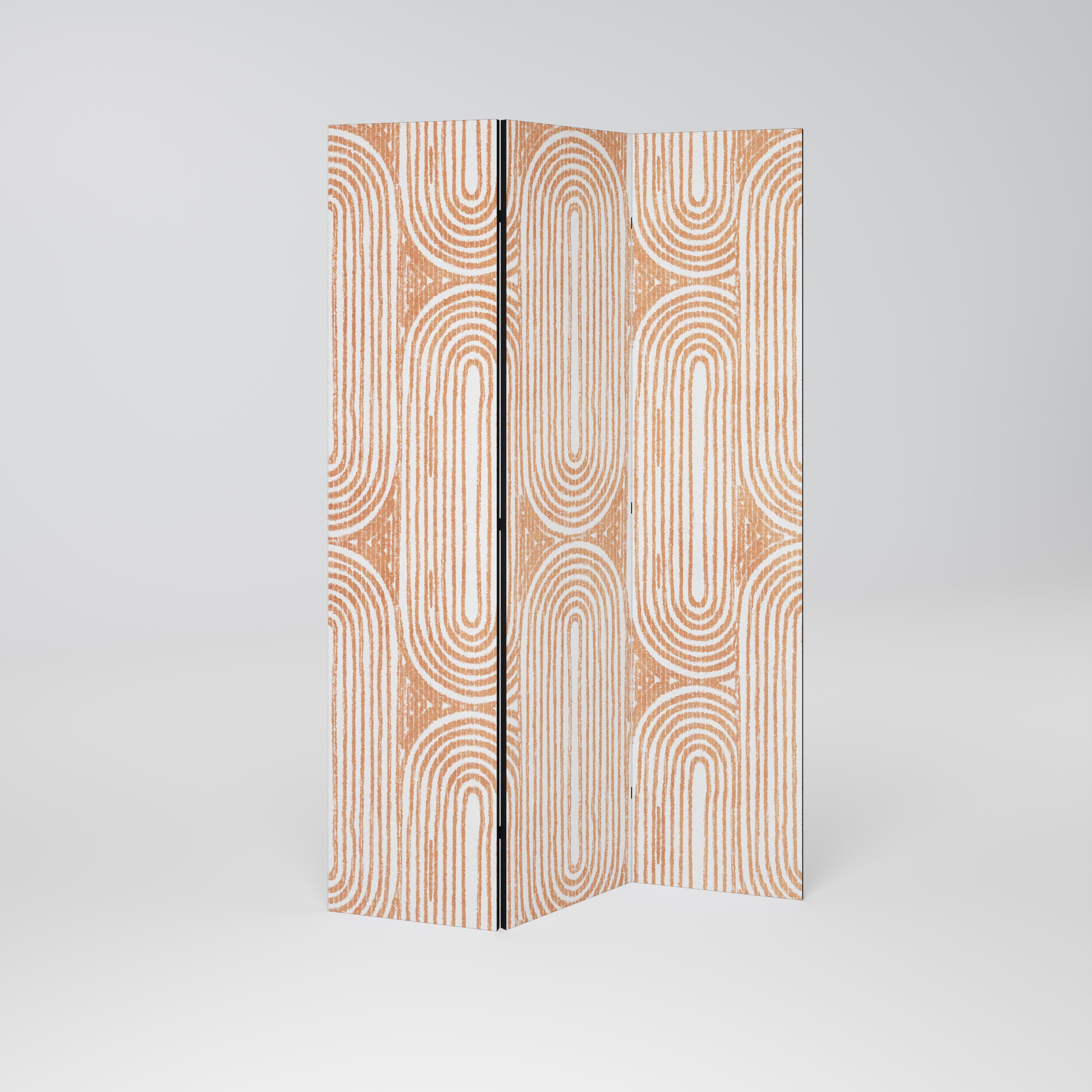 GEOMETRIC GLEAM Dekorativer 3-teiliger Raumteiler