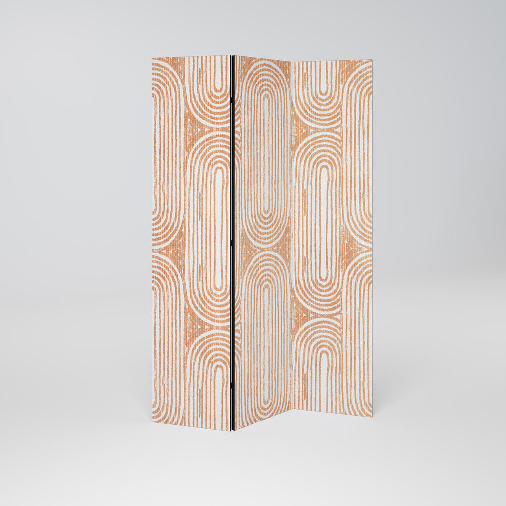 GEOMETRIC GLEAM Dekorativer 3-teiliger Raumteiler