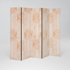 GEOMETRIC GLEAM 5-Panel Room Divider