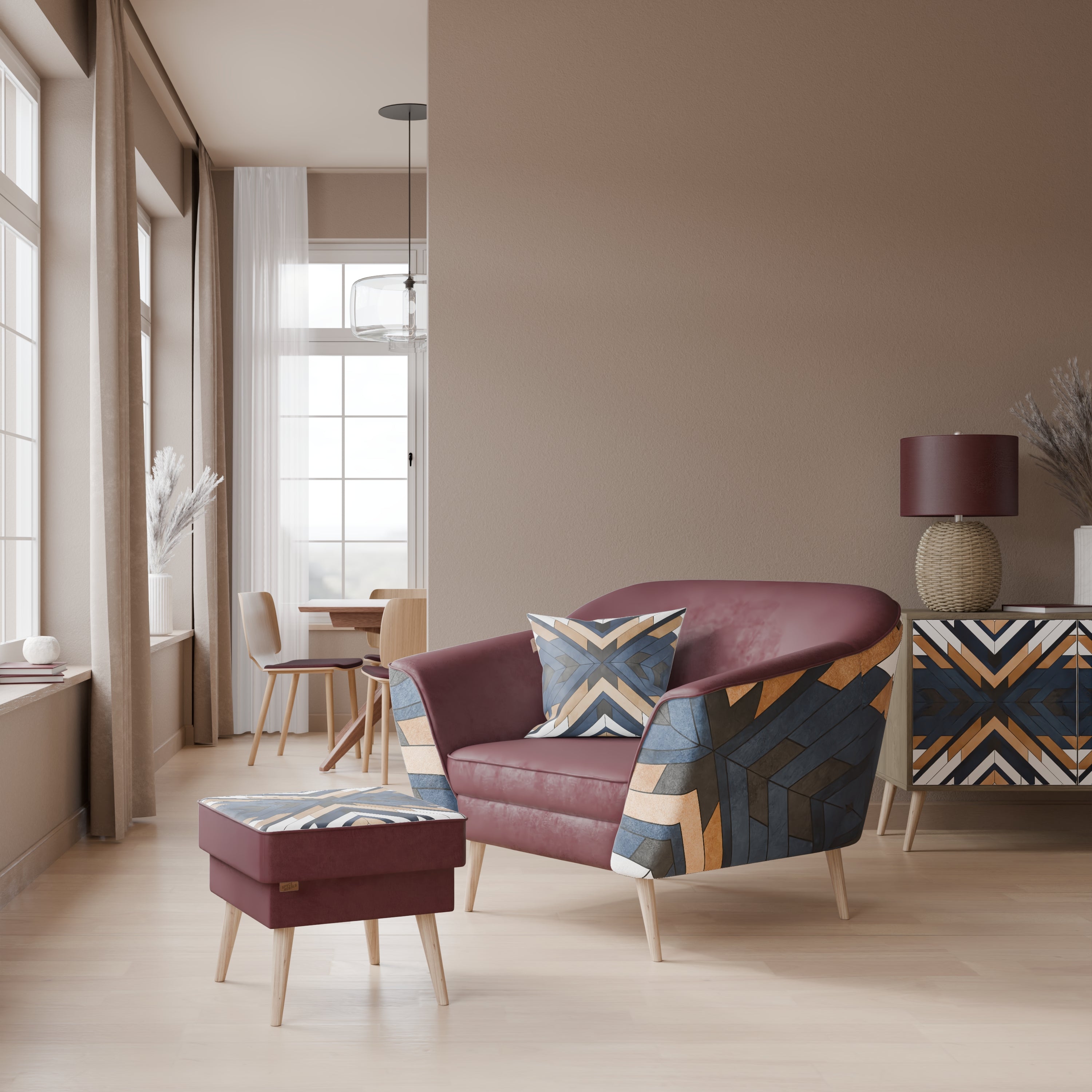 ARTFUL GEOMETRY Sessel AURORA