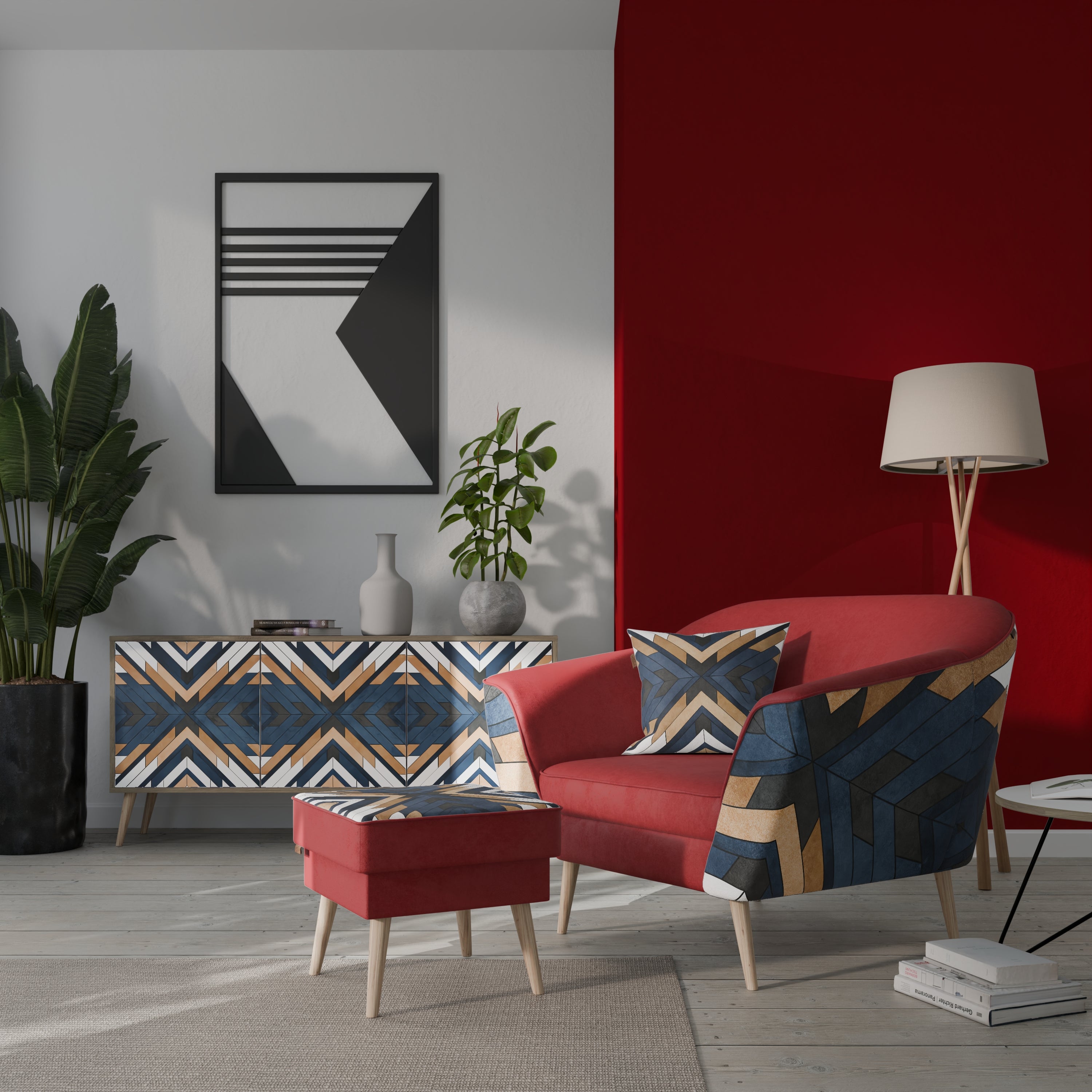 ARTFUL GEOMETRY Sessel AURORA