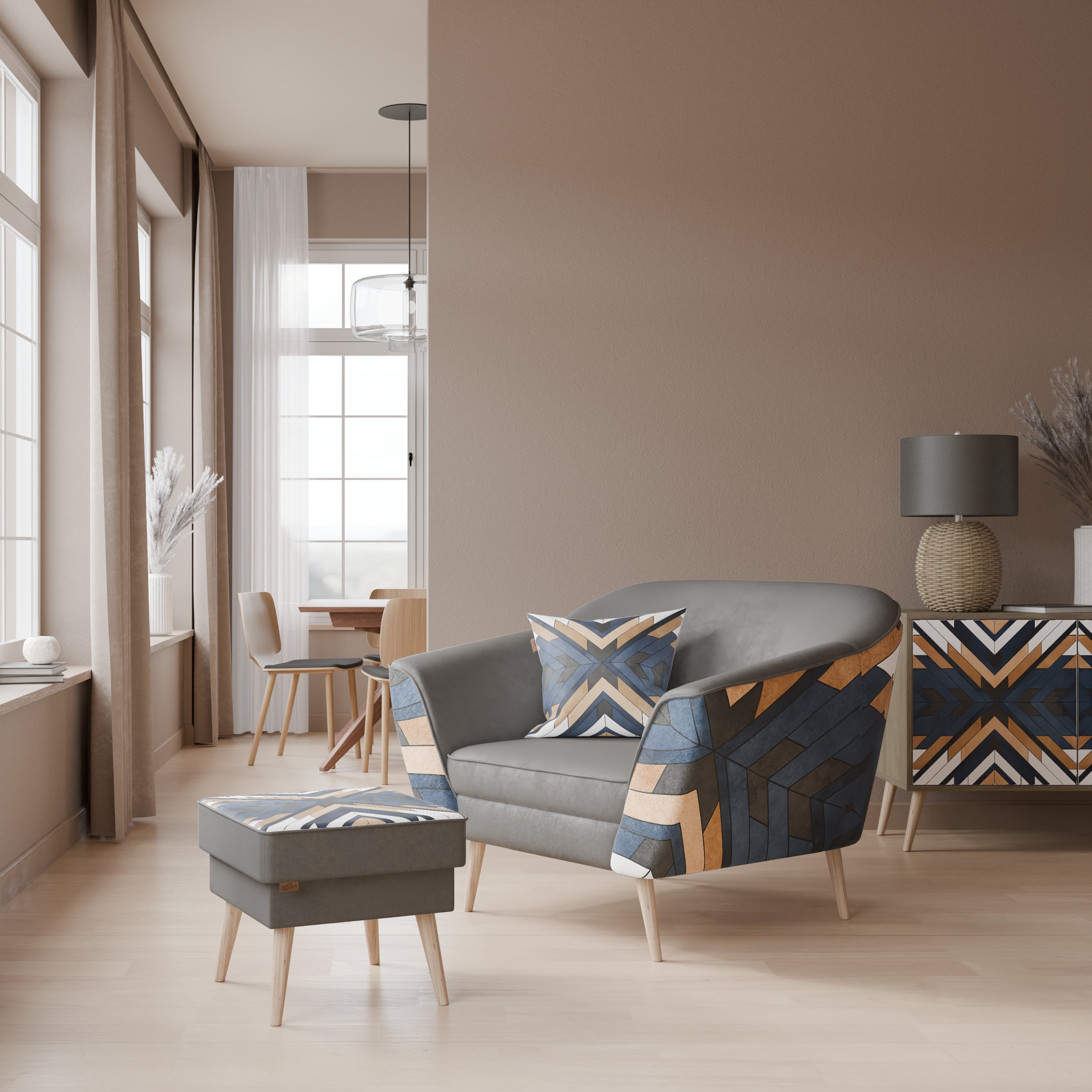 ARTFUL GEOMETRY Sessel AURORA