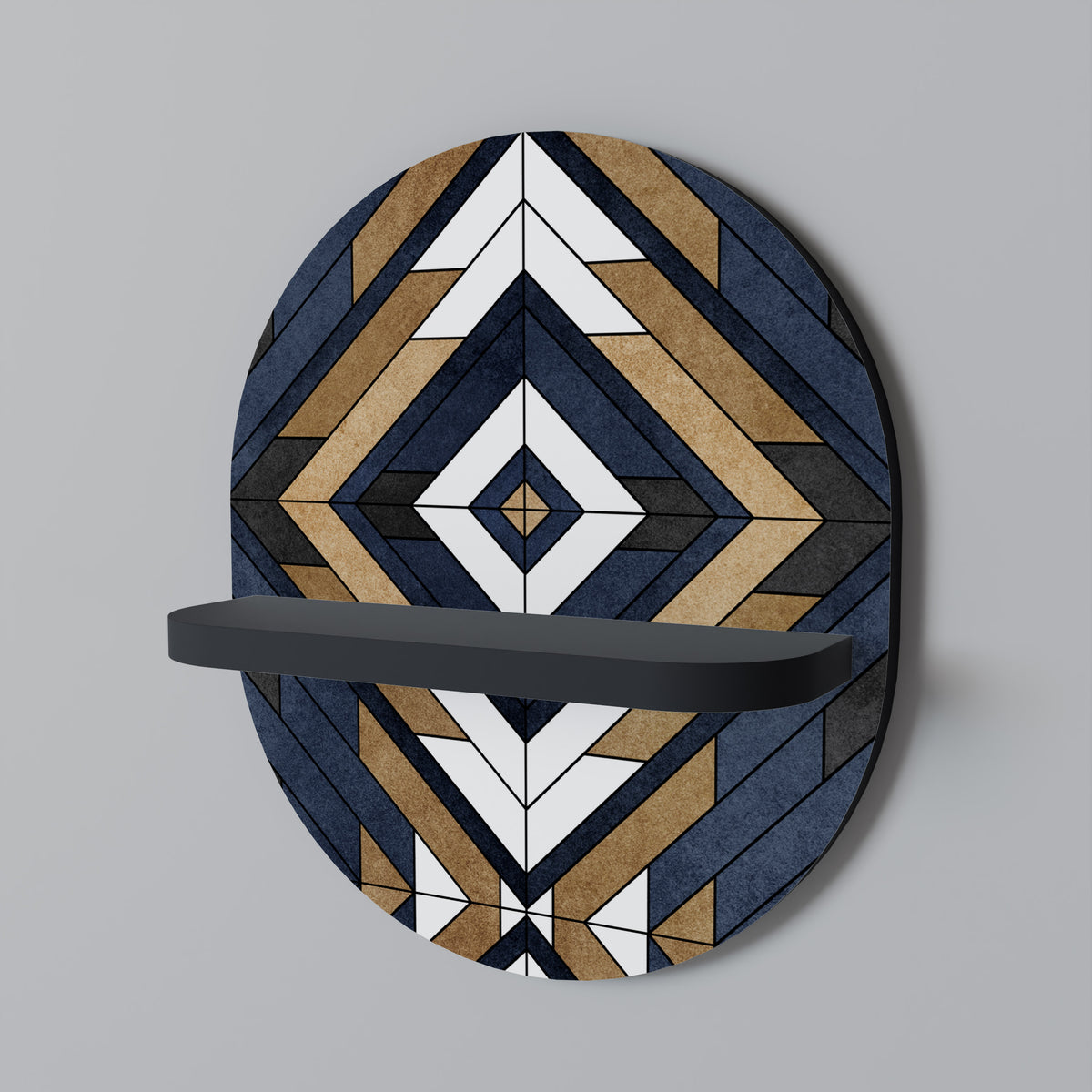 ARTFUL GEOMETRY Dekoratives Wandregal