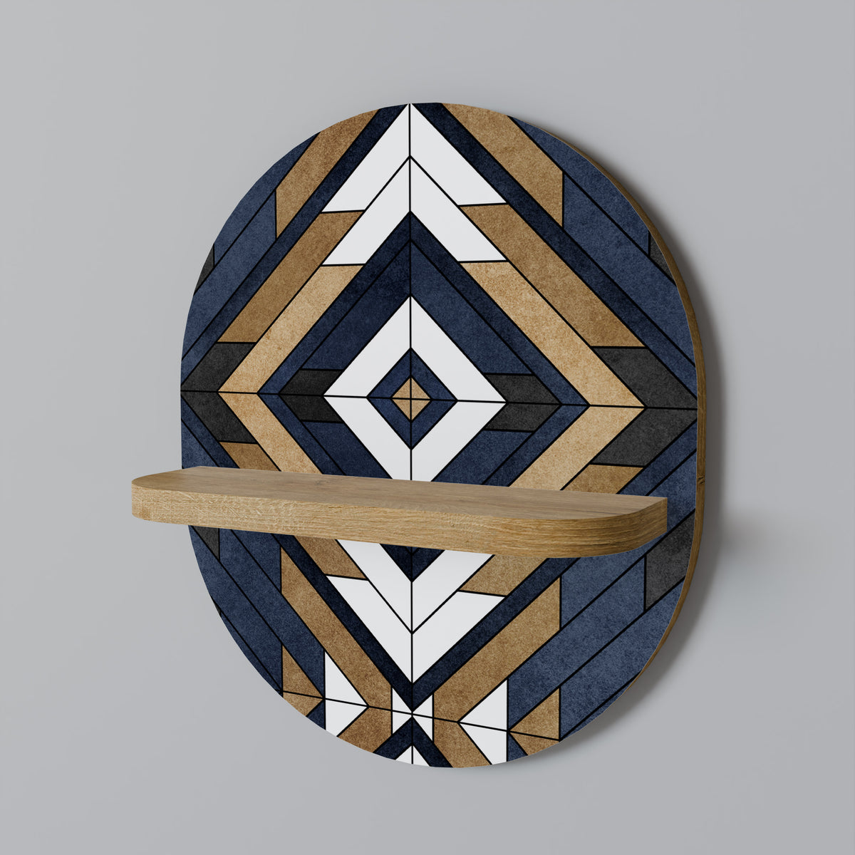 ARTFUL GEOMETRY Art Shelf