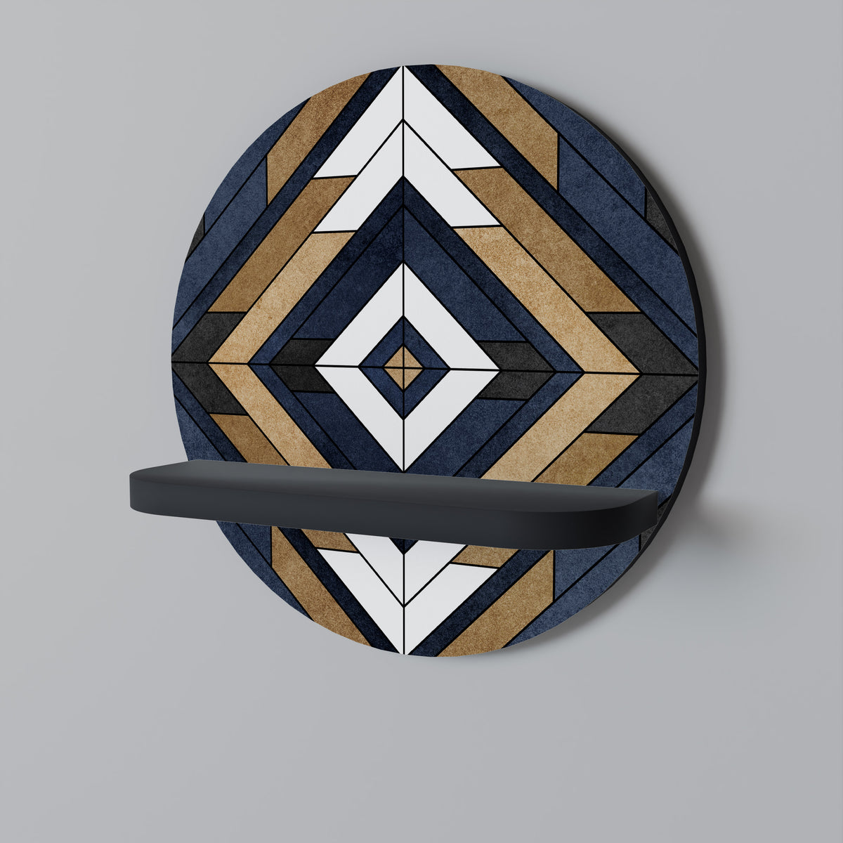 ARTFUL GEOMETRY Dekoratives Wandregal
