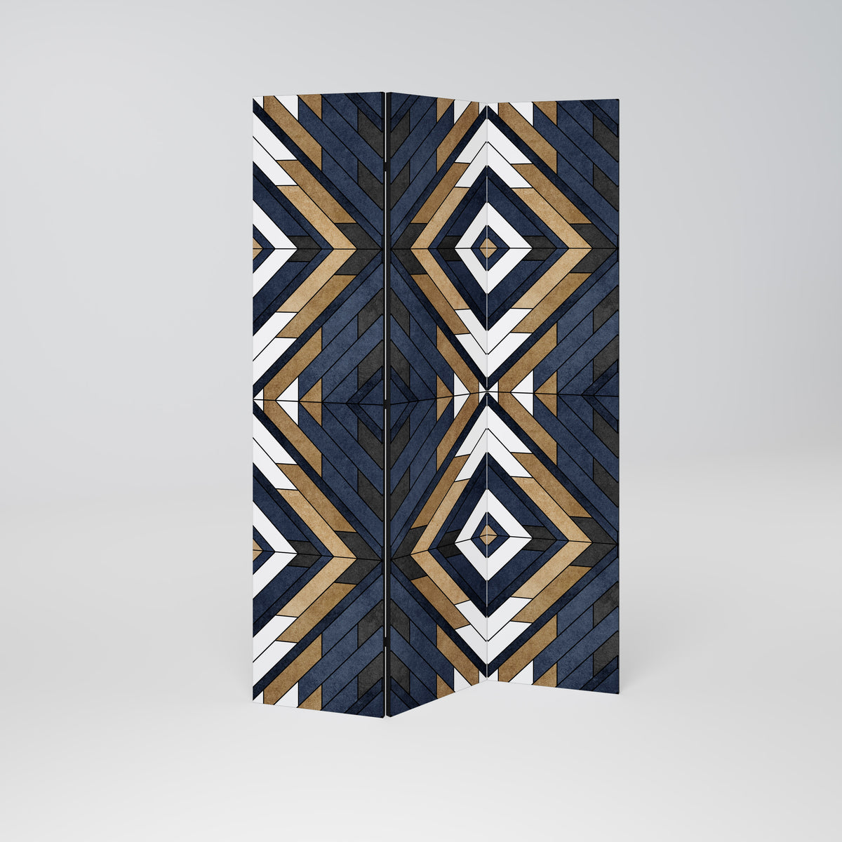 ARTFUL GEOMETRY 3-teiliger Paravent