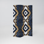 ARTFUL GEOMETRY Dekorativer Paravent - 3-teilig