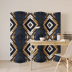 ARTFUL GEOMETRY 5-teiliger Paravent