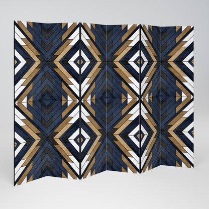 ARTFUL GEOMETRY 6-teiliger Paravent