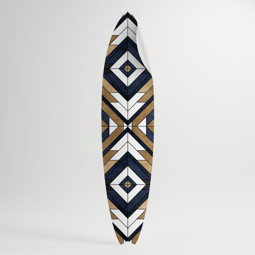 ARTFUL GEOMETRY Surfboard-Wandsticker