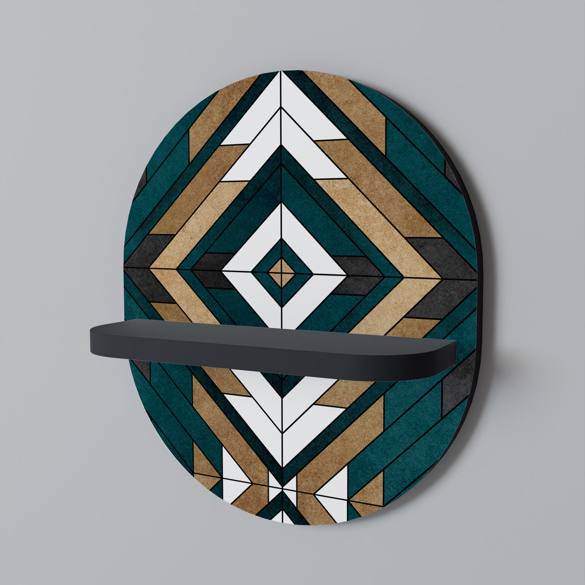 ARTISTIC GEOMETRY Dekoratives Wandregal