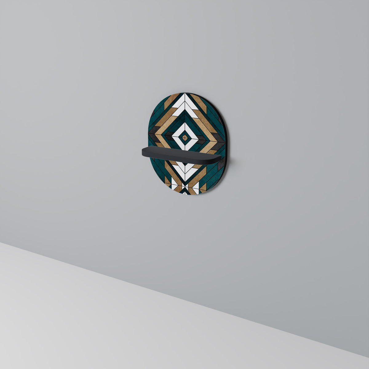 ARTISTIC GEOMETRY Dekoratives Wandregal