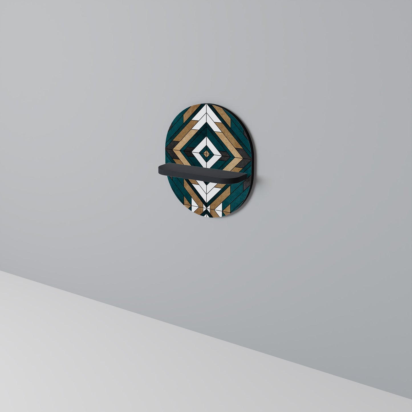 ARTISTIC GEOMETRY Dekoratives Wandregal