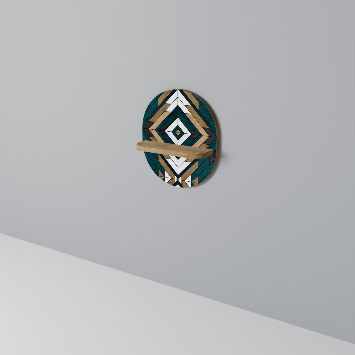 ARTISTIC GEOMETRY Dekoratives Wandregal