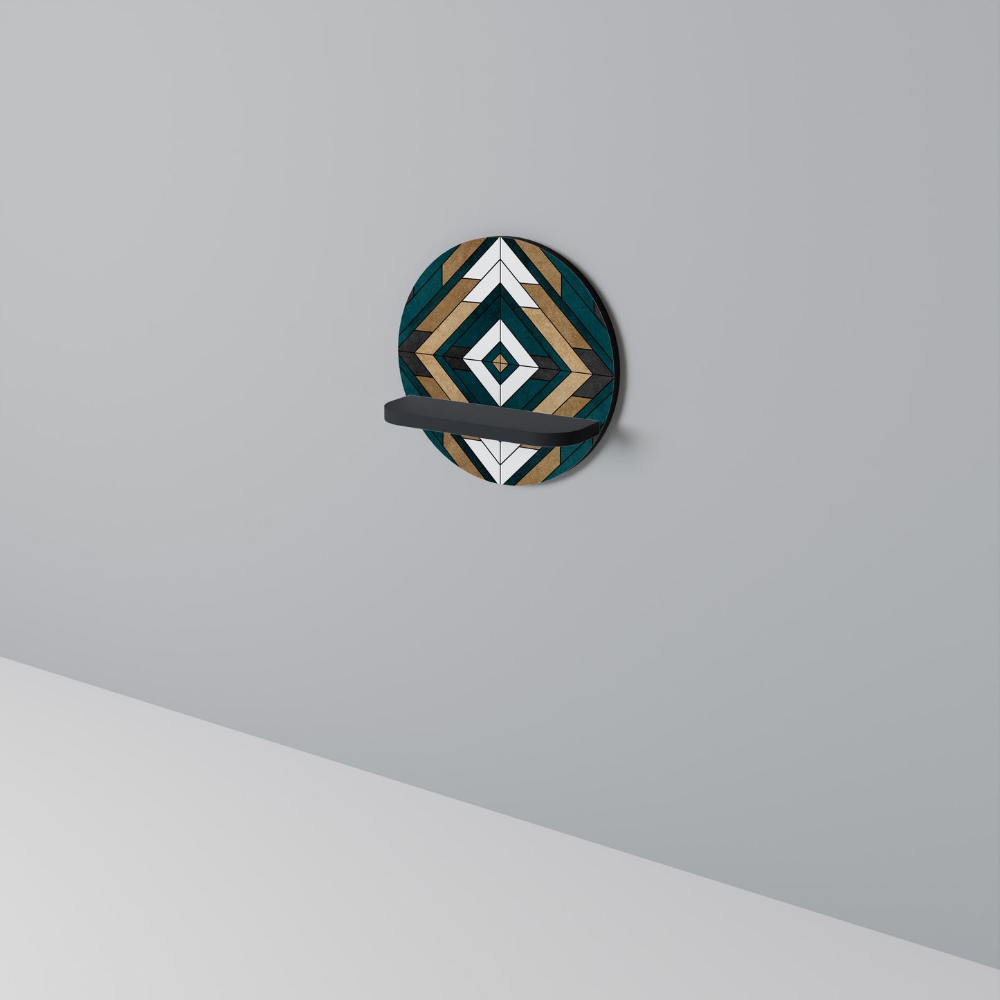 ARTISTIC GEOMETRY Dekoratives Wandregal